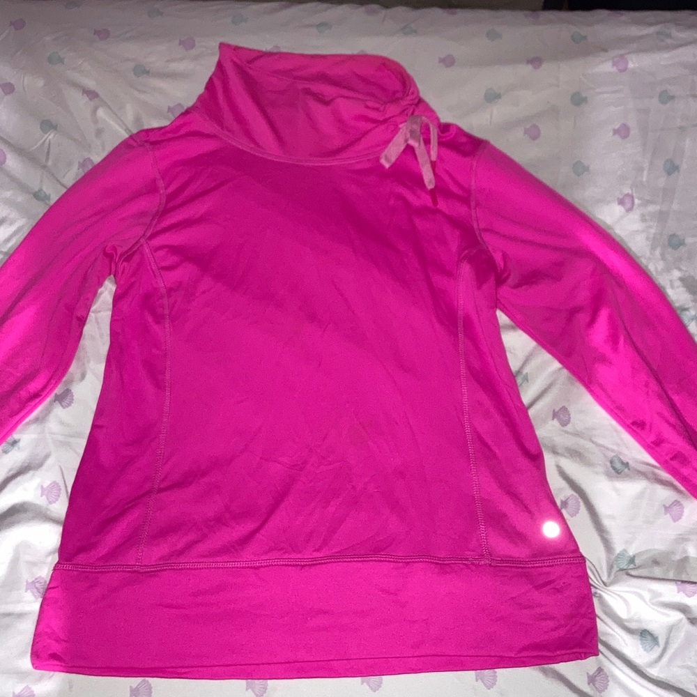 Layers 8 Bright Pink Top long sleeve
